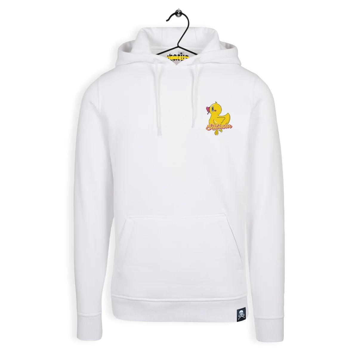 Ikaruz | Schlawiner | White Hoodie - Ikaruz