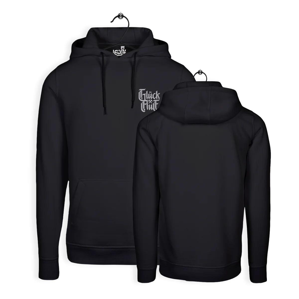 Leoly | Glück auf | Black Hoodie - Ikaruz